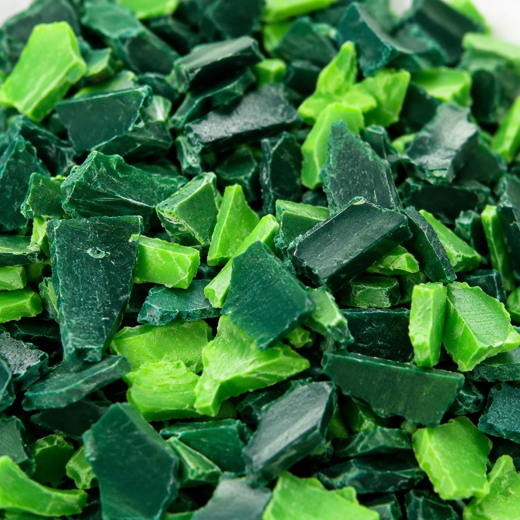 Ground & shredded plastics